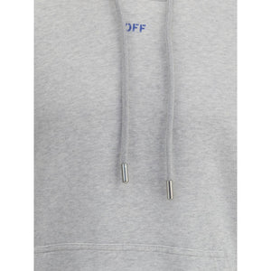 Off-White Gray Cotton Sweatshirt