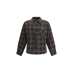 Represent Brown Cotton Pattern Shirt