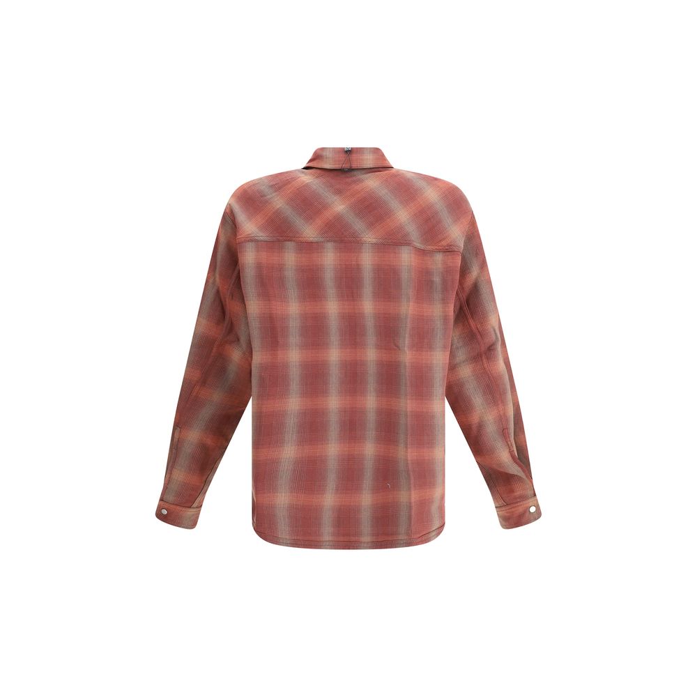 Represent Brown Cotton Pattern Shirt