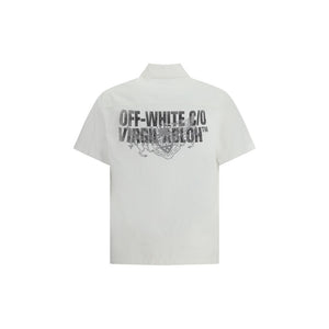 Off-White White Cotton Shortsleeve Shirt