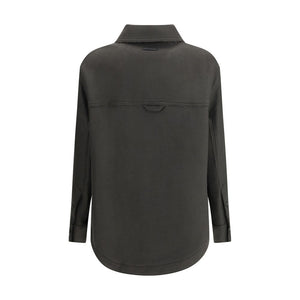 Ami Paris Gray Wool Clothing