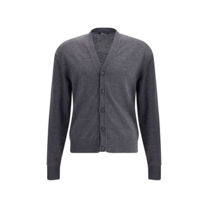 Jacquemus Gray Merino Wool Cardigan