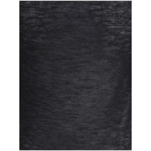 Saint Laurent Black Cashmere Long Sleeve T-Shirt