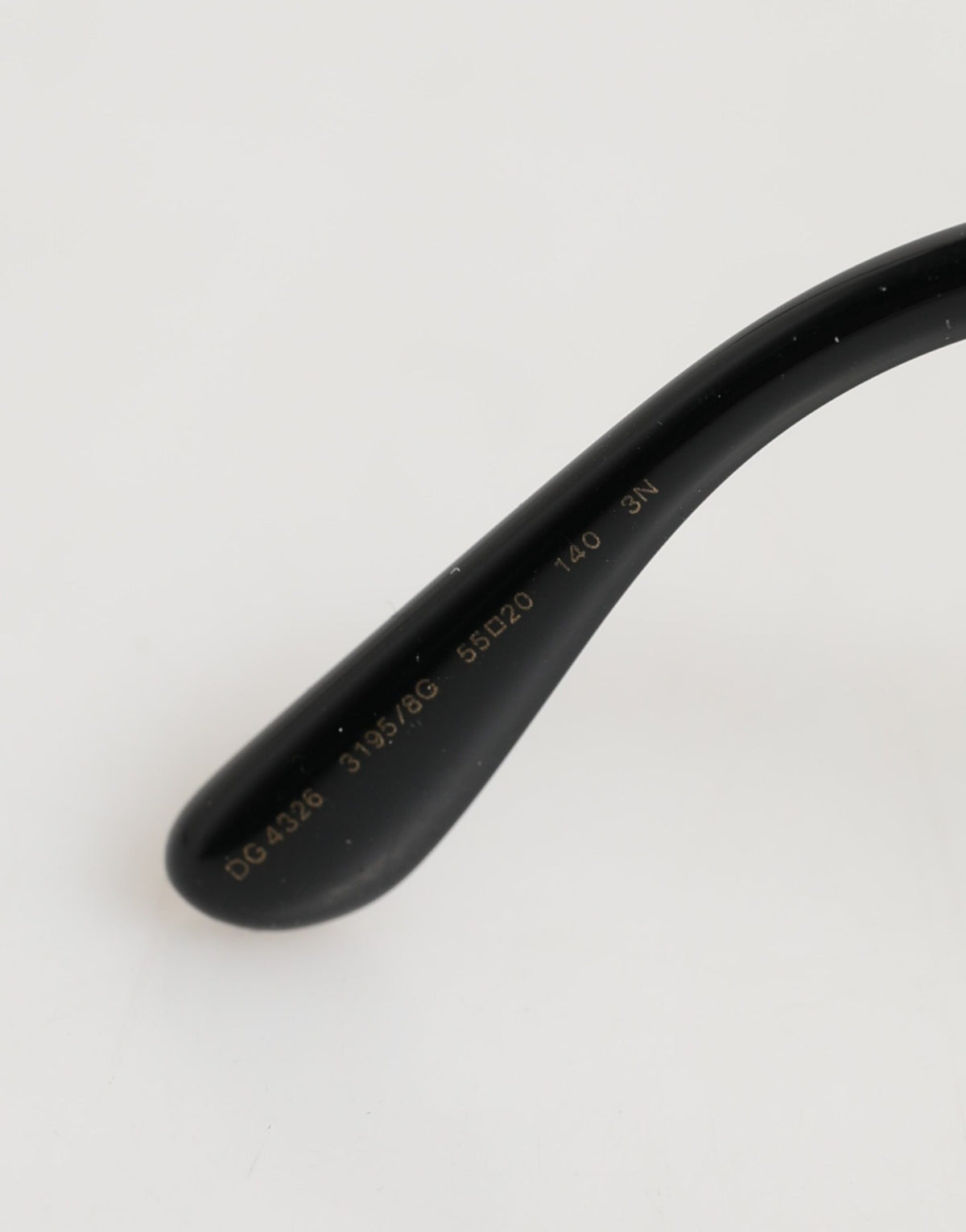 Dolce & Gabbana Black Silver Sequin Butterfly Polarized Sunglasses