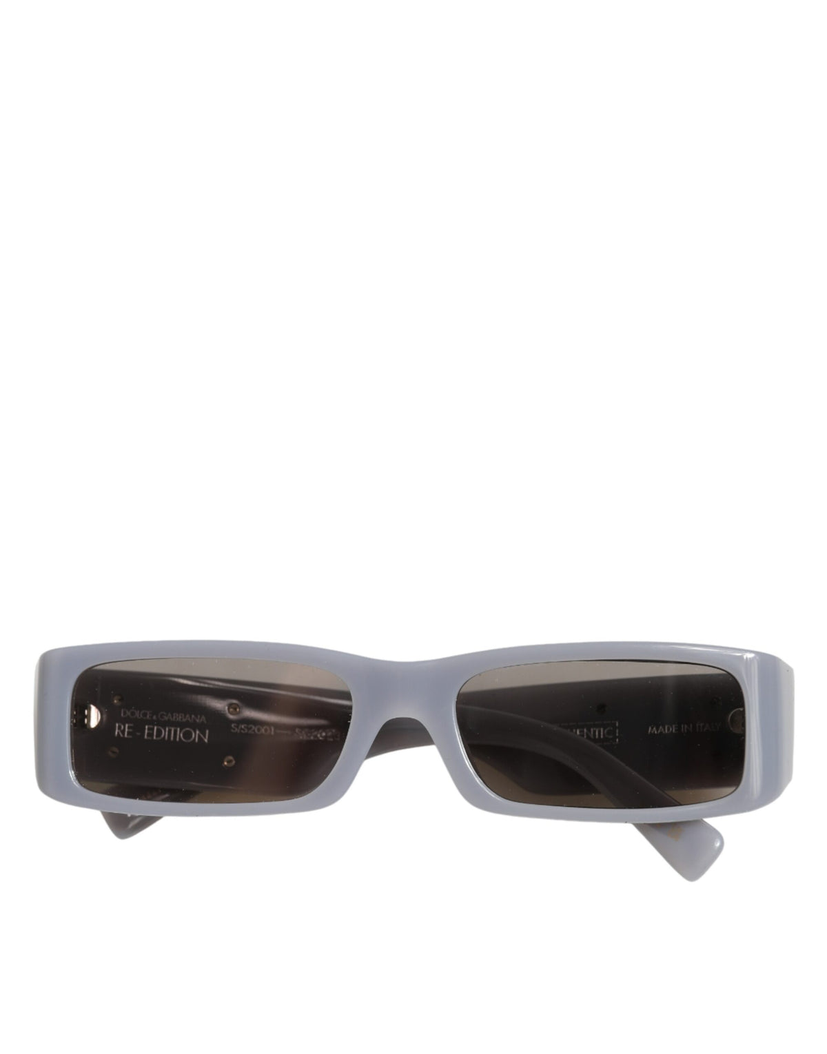 Dolce & Gabbana Light Gray Re-Edition Shades Eyewear Sunglasses