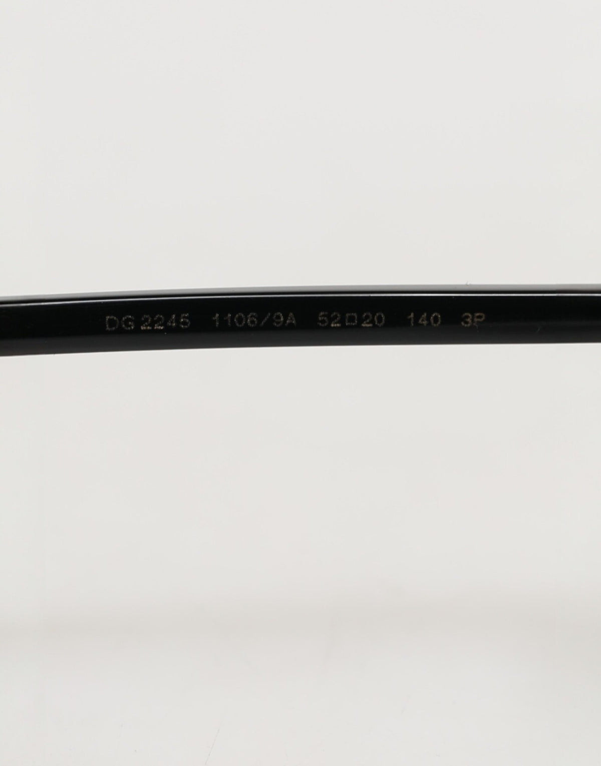 Dolce & Gabbana Matte Black Steel Frame Gray Lens Sunglasses