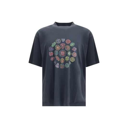 Balenciaga Black Cotton T-Shirt