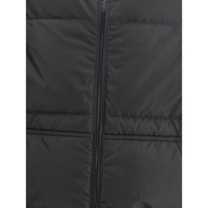 Premiata Black Polyamide Full-Length Jacket