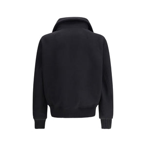 Rick Owens Black Wool Bomber