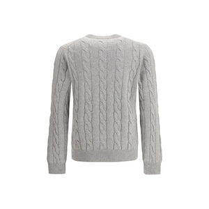 Aragona Cashmere Gray Cashmere Sweatshirt