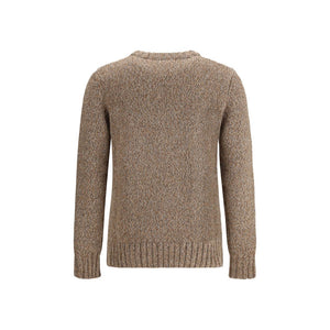 Aragona Cashmere Brown Merino Wool Sweatshirt