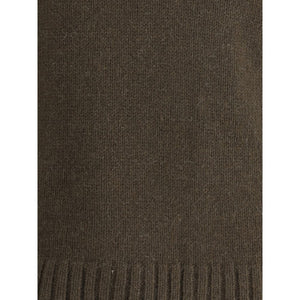 Aragona Cashmere Green Alpaca Vicugna Pacos Turtleneck