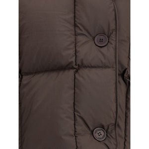 IENKI IENKI Brown Nylon Coat