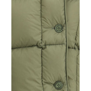 IENKI IENKI Green Nylon Sleveless Jacket