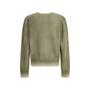 Aragona Cashmere Green Cashmere Sweatshirt