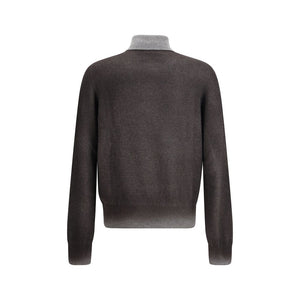 Aragona Cashmere Gray Cashmere Turtleneck
