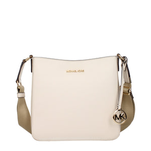 Michael Kors Beige Leather Shoulder Bag