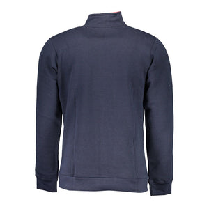 Gianmarco Venturi Blue Polyester Men's Sweatshirt
