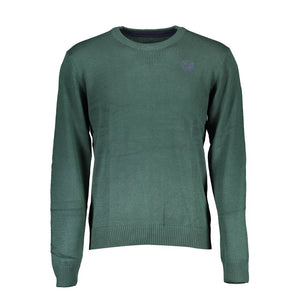 Gianmarco Venturi Verde Cotton Men's Sweater