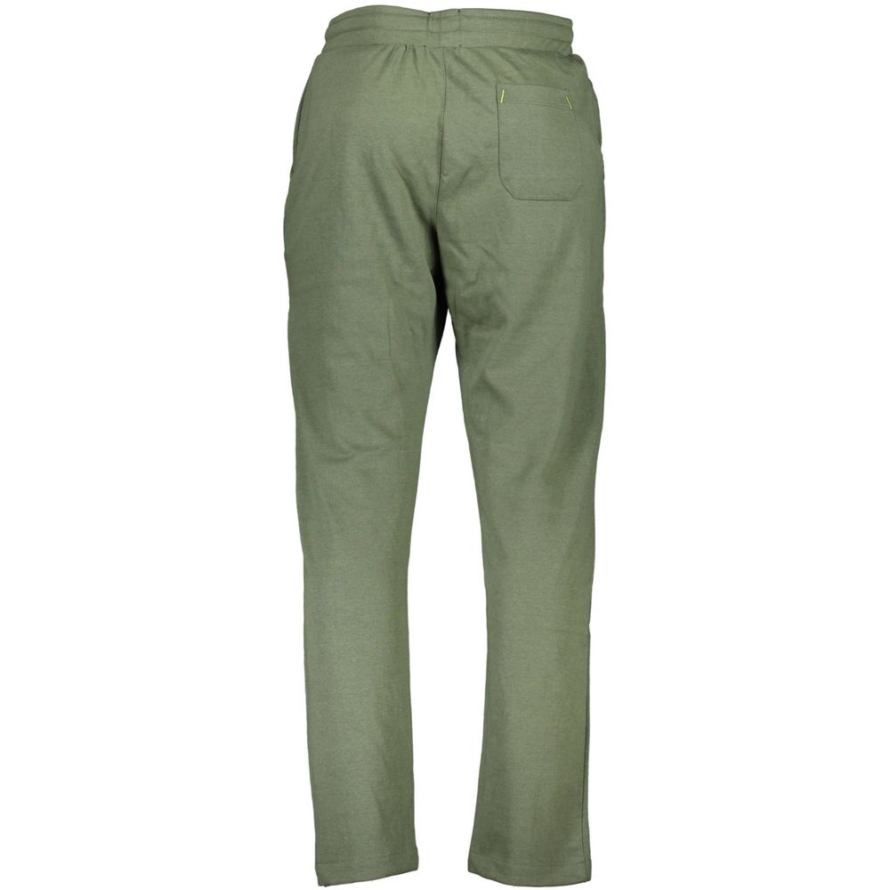 Gianmarco Venturi Verde Cotton Men's Track Pant