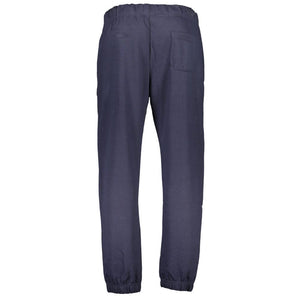 Gianmarco Venturi Blu Cotton Men Trackpant