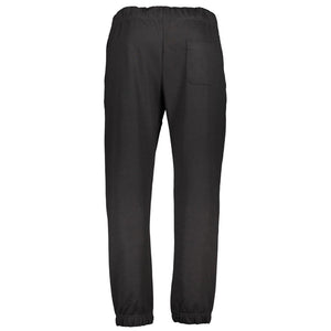 Gianmarco Venturi Black Cotton Men's Sweatpant