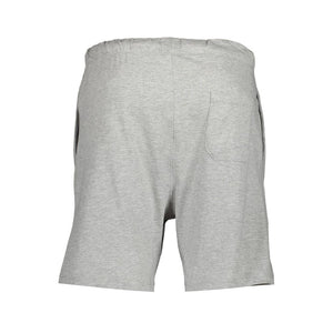 Gianmarco Venturi Grigio Cotton Men's Sweatpant Shorts