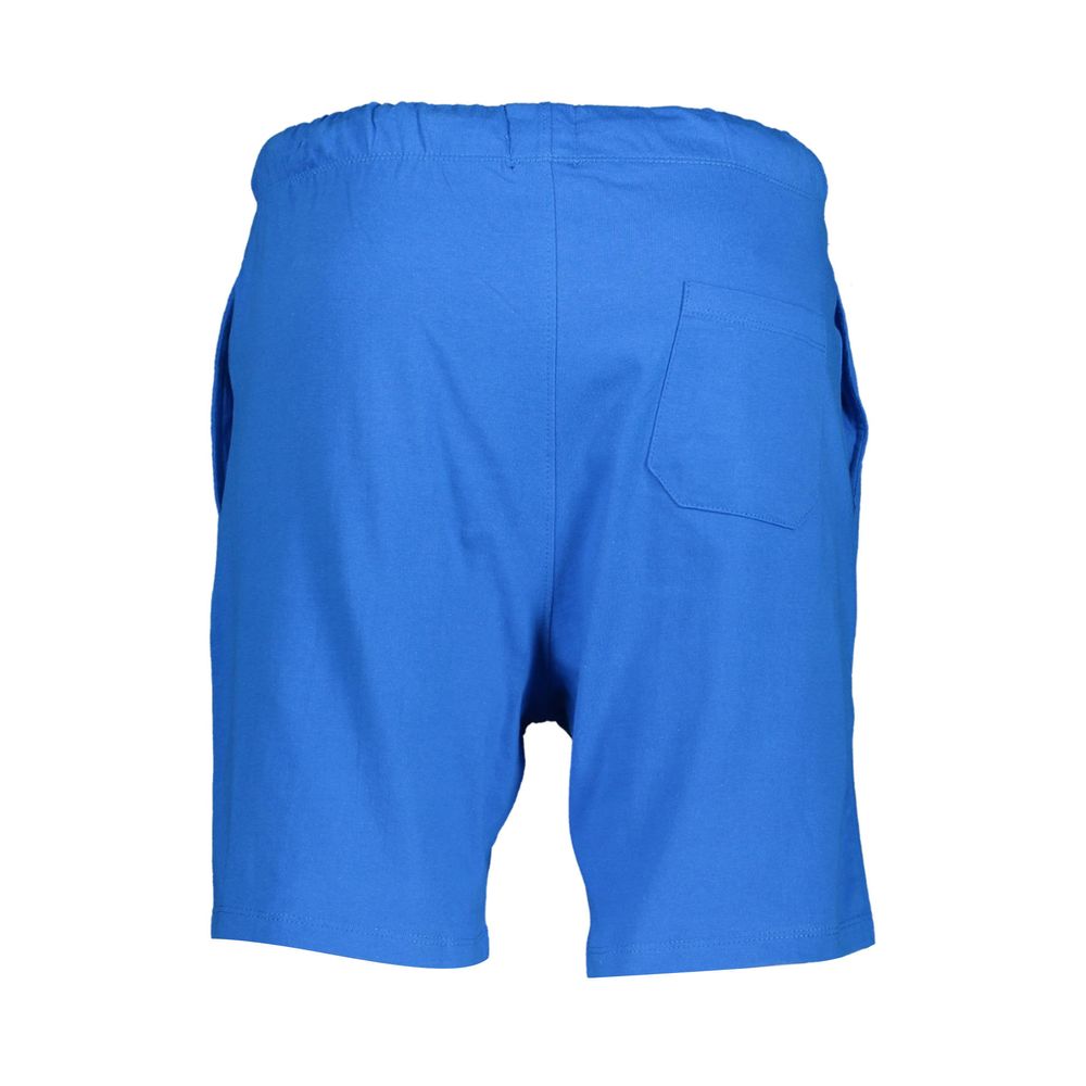Gianmarco Venturi Blue Cotton Men's Sport Short