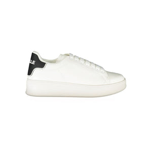Gaelle Paris Bianco Poliuretano Men Sneaker