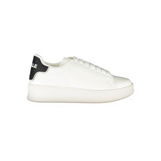 Gaelle Paris Bianco Poliuretano Men Sneaker