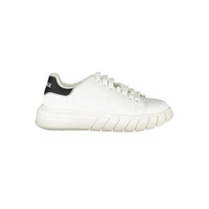 Gaelle Paris Bianco Polyurethane Men Sneaker