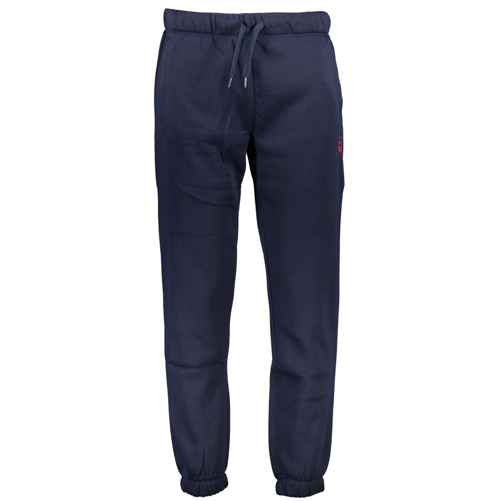 Gianmarco Venturi Blu Polyester Men's Track Pant