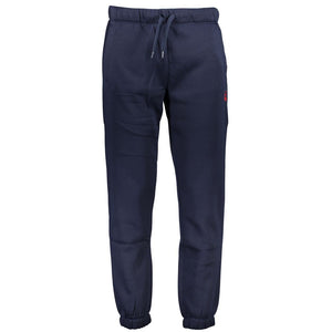 Gianmarco Venturi Blu Polyester Men's Track Pant