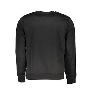 Gianmarco Venturi Black Polyester Men's Sweatshirt