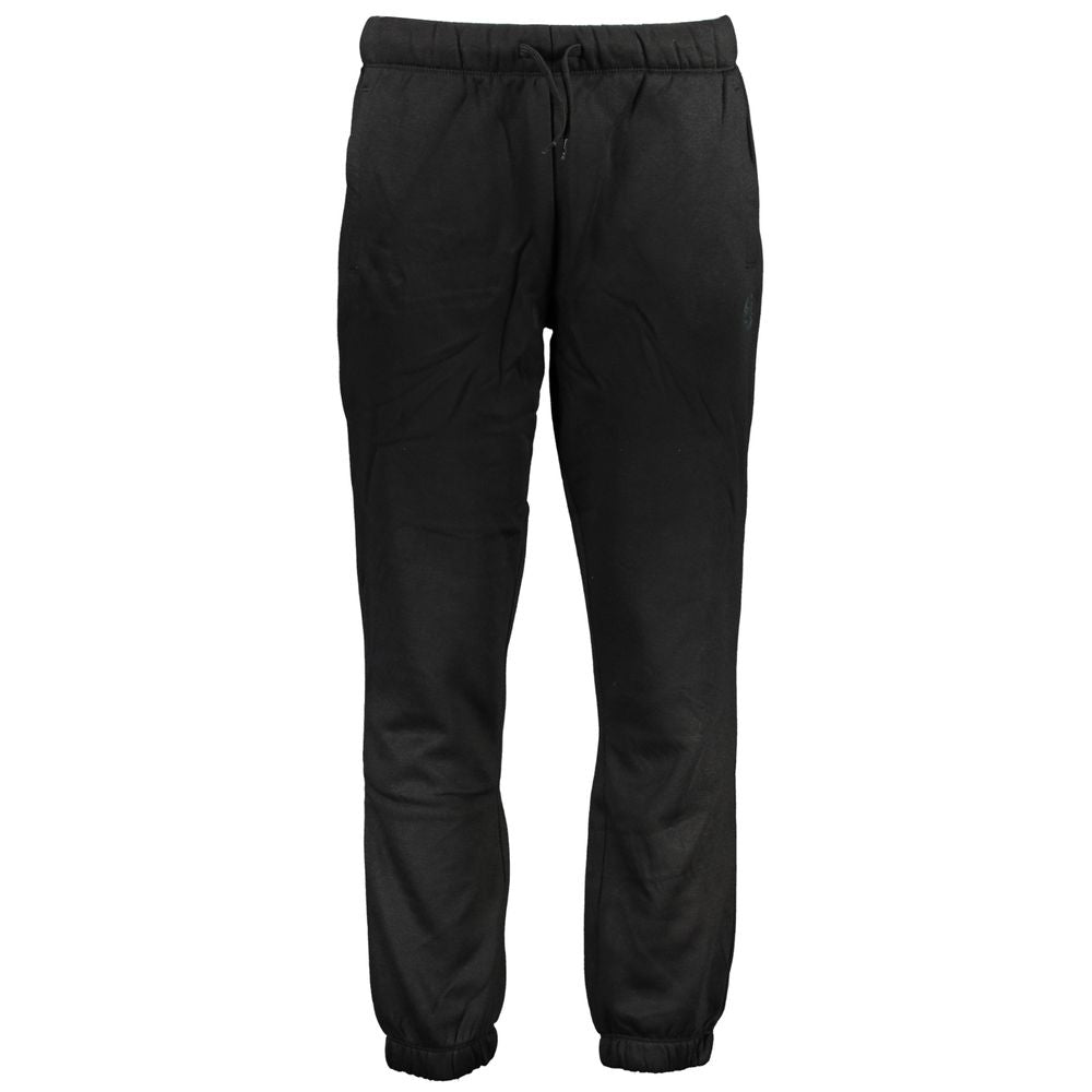 Gianmarco Venturi Black Polyester Men's Sweatpants