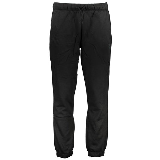 Gianmarco Venturi Black Polyester Men's Sweatpants