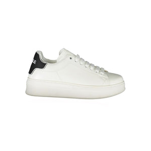 Gaelle Paris Bianco Poliuretano Women Sneaker