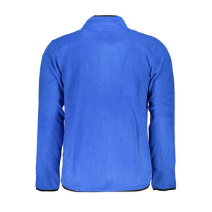 Gianmarco Venturi Blue Cotton Men Sweater