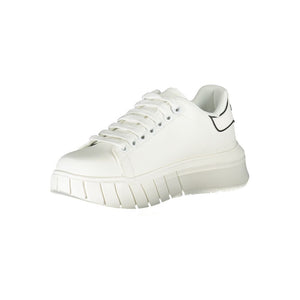Gaelle Paris Bianco Polyurethane Women Sneaker