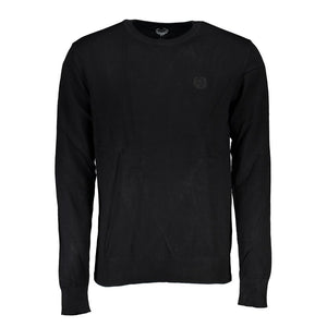 Gianmarco Venturi Black Viscose Men's Sweater