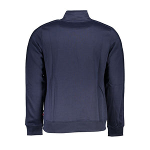 Gianmarco Venturi Blue Polyester Men Sweatshirt