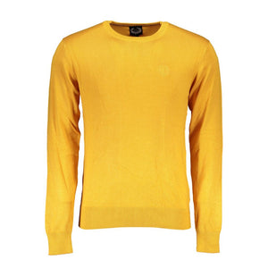 Gianmarco Venturi Yellow Viscose Mens Sweater