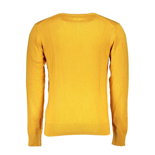 Gianmarco Venturi Yellow Viscose Mens Sweater