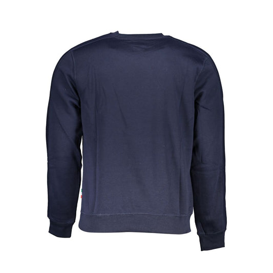 Gianmarco Venturi Blue Polyester Men's Sweatshirt