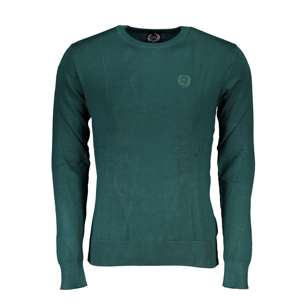 Gianmarco Venturi Verde Viscose Mens Sweater