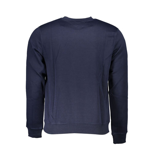 Gianmarco Venturi Blue Polyester Men's Sweatshirt