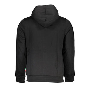 Gianmarco Venturi Black Polyester Men's Sweatshirt