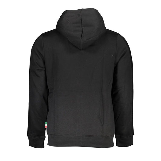 Gianmarco Venturi Black Polyester Men's Sweatshirt