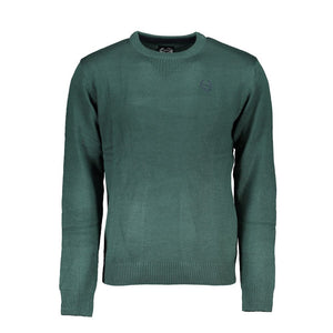 Gianmarco Venturi Verde Cotton Men Sweater