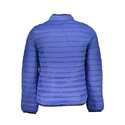 Gianmarco Venturi Blu Poliammide Men's Jacket